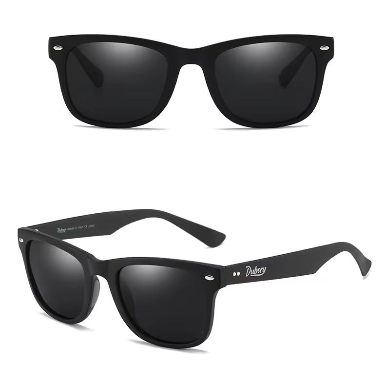 Carbon Fibre Frame Polarised Sunglasses Black Lens