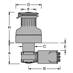 Antal XT40 Powered Winch