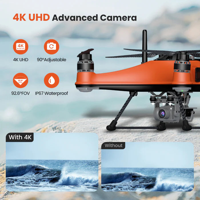 SwellPro Fisherman FD3 WaterProof Fishing Drone Advanced