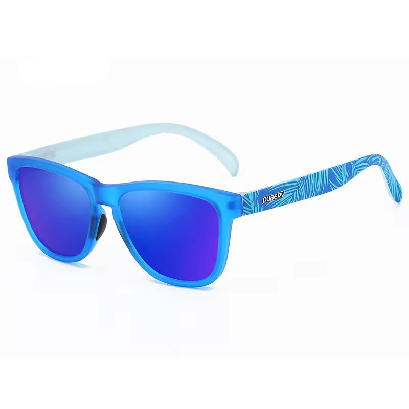 Polarised Sunglasses Blue with Blue Lenses