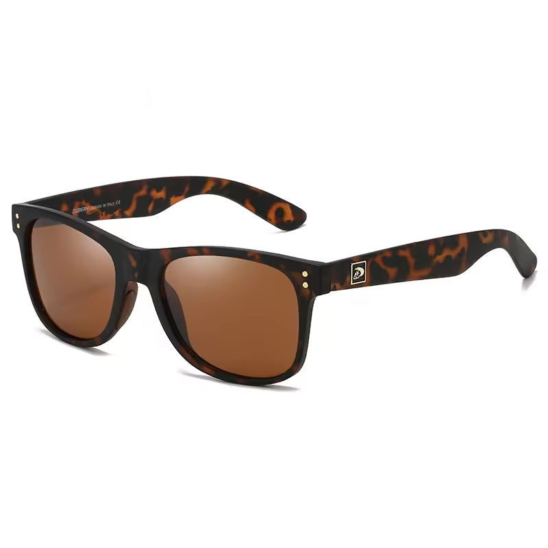 Polarised Sunglasses Leopard with Tea Lenses
