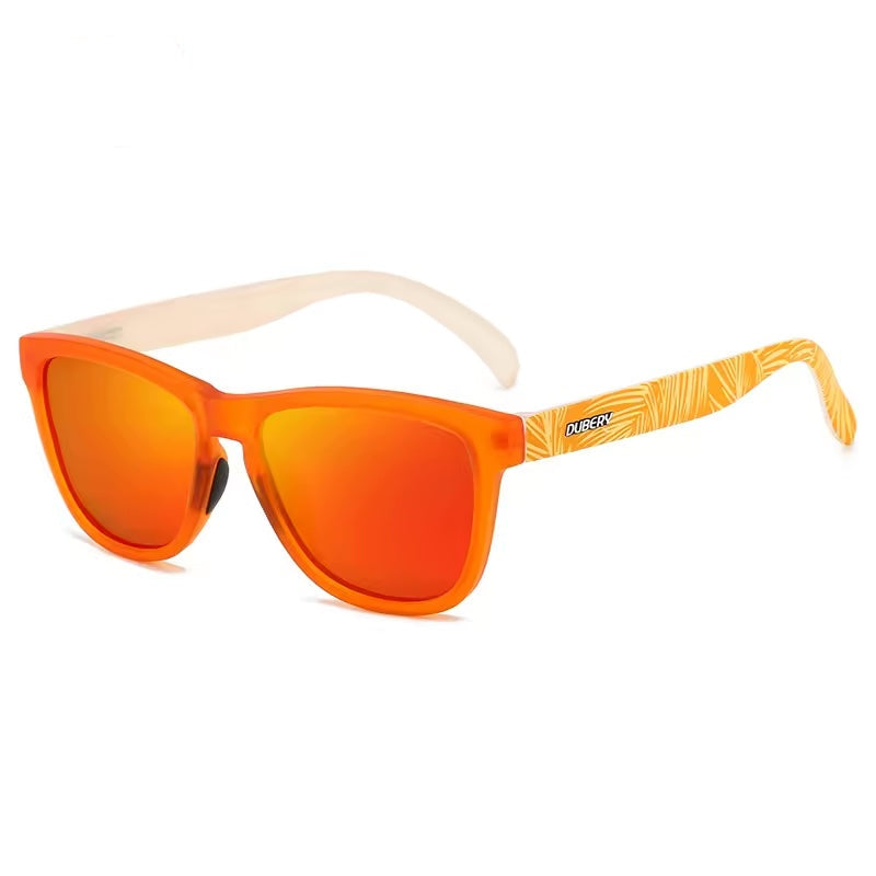 Polarised Sunglasses Orange with Orange Red Lenses