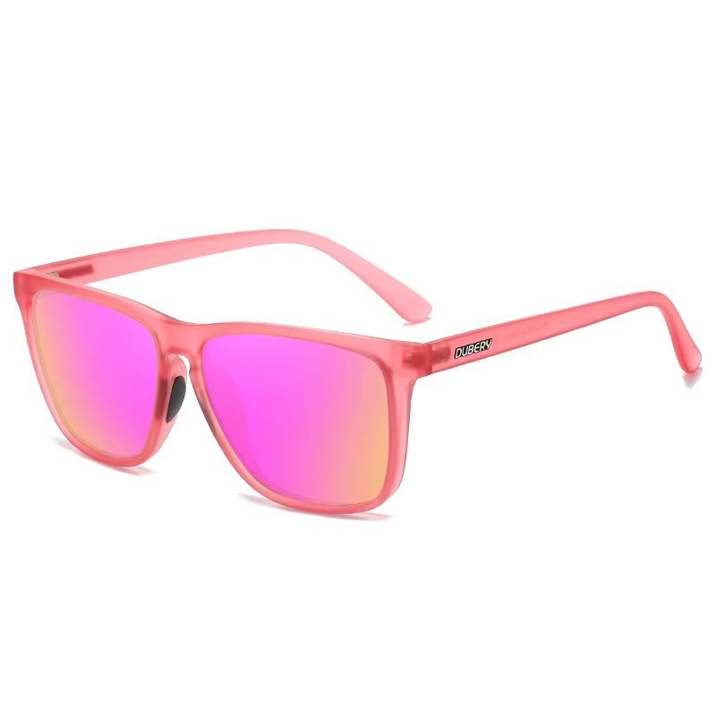 Polarised Sunglasses Pink with Pink Lenses
