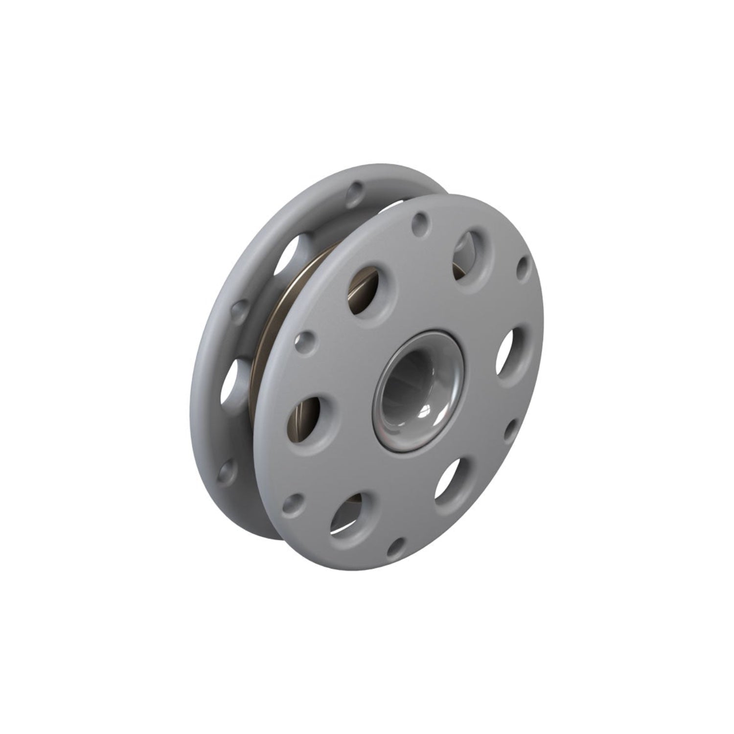 Karver KB6 Grey Round Block