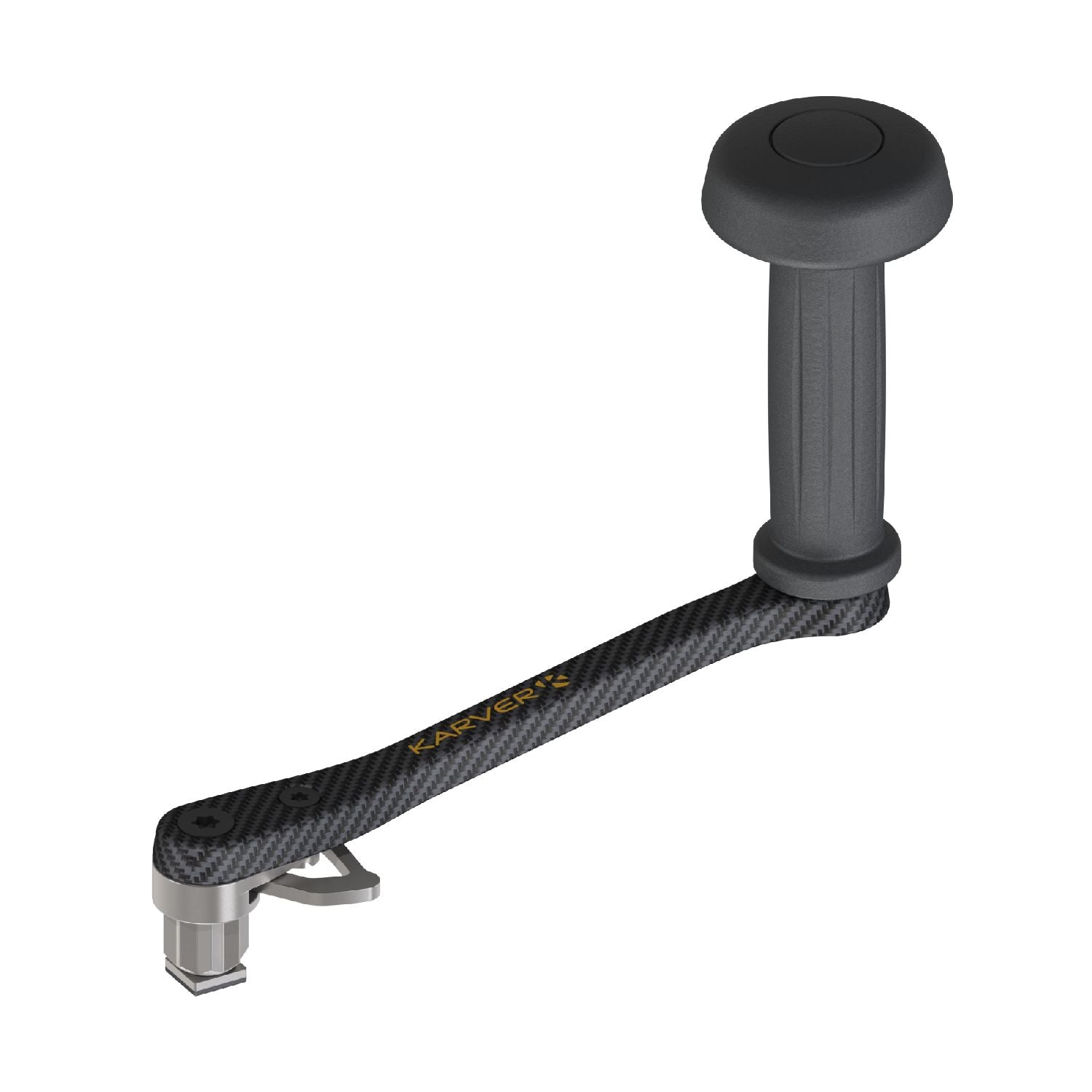 Karver KWH20G Carbon Fibre Winch Handle 20cm/8" Pommel Grip
