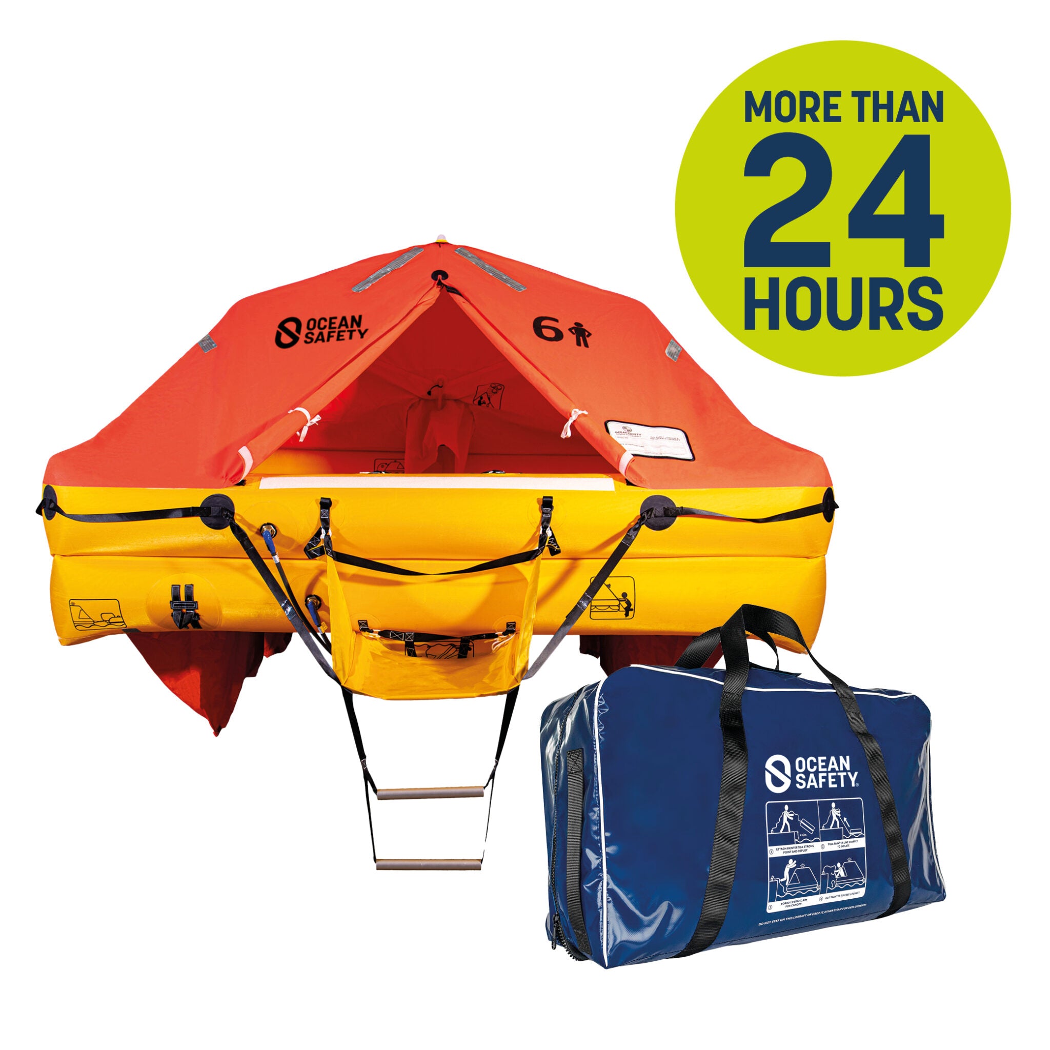 OCEAN ISO LIFERAFT – >24 HOUR VALISE