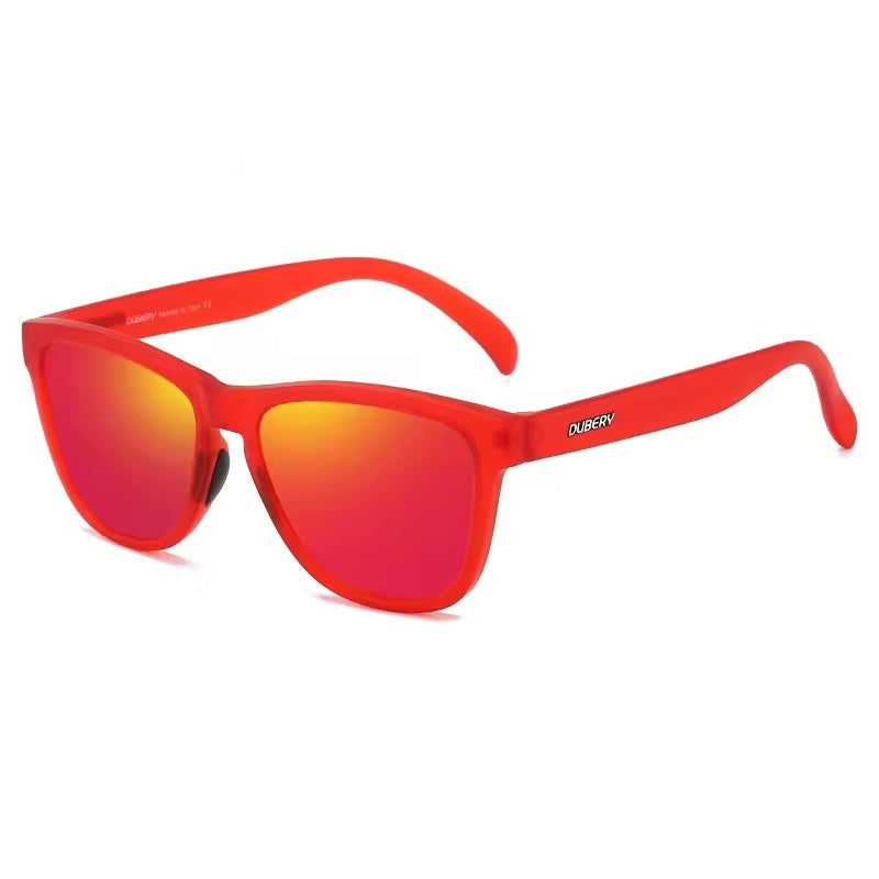 Polarised Sunglasses Red with Red Lenses