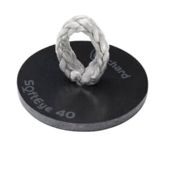 SoftEye 40 - Stick-on Padeye - Black