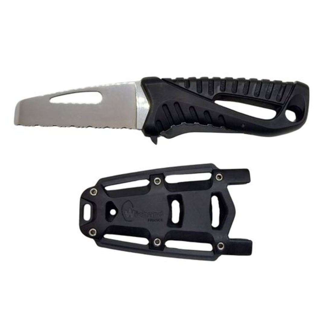 Wichard Offshore Rescue Knife - Fixed Blade - Black