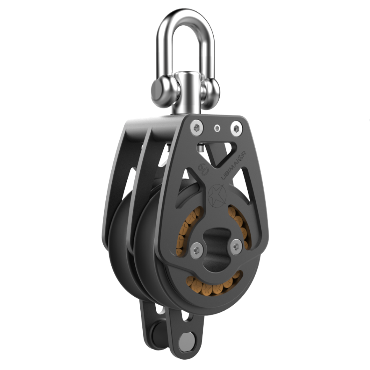 Ubi Maior 60mm RC High Load Double Block with Becket RT60DH