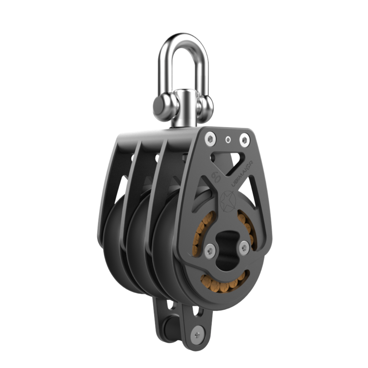Ubi Maior 60mm RC High Load Triple Block with Becket RT60TAH