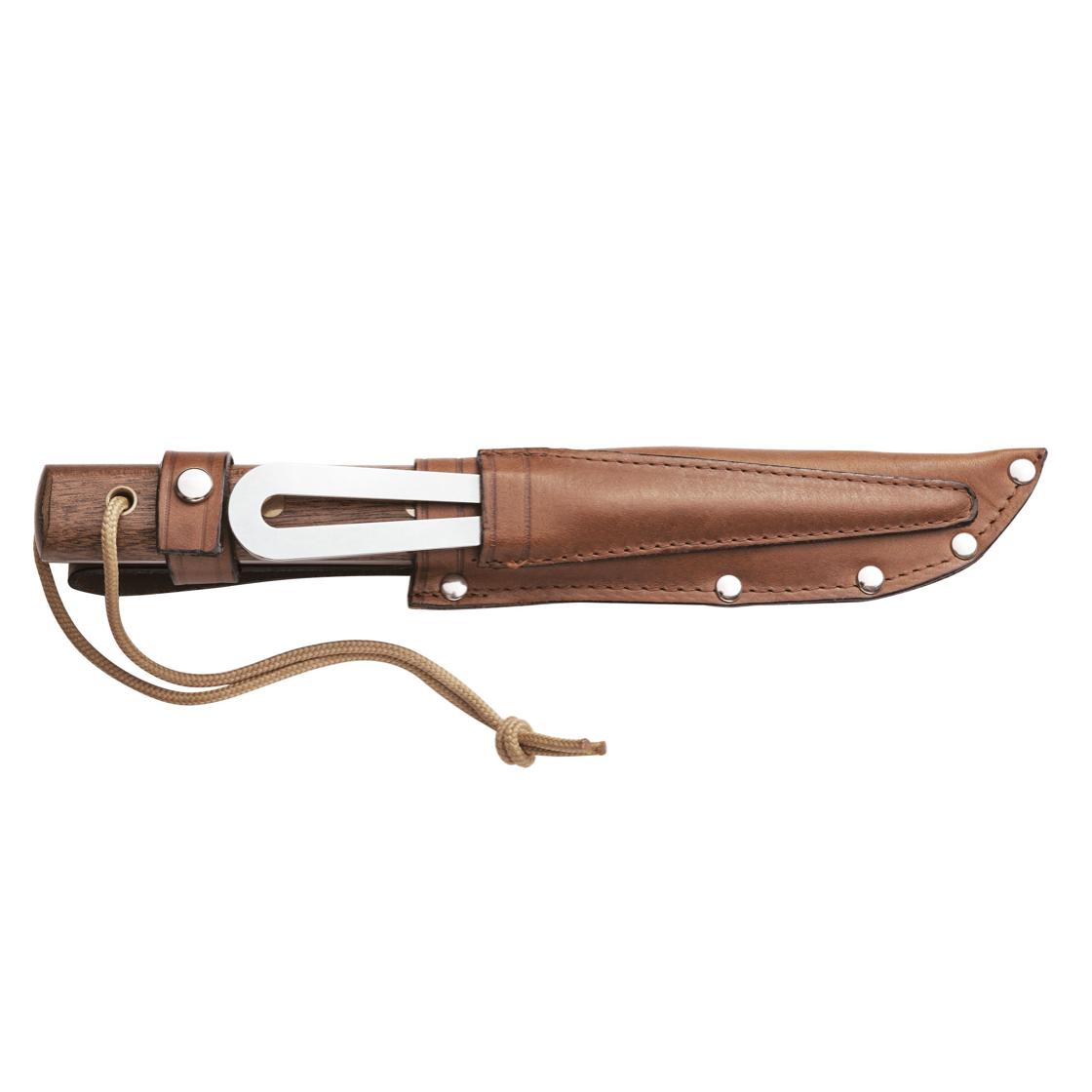 Traditional Boatswains Sailing Knife Mahogany Handle | Mac Coltellerie