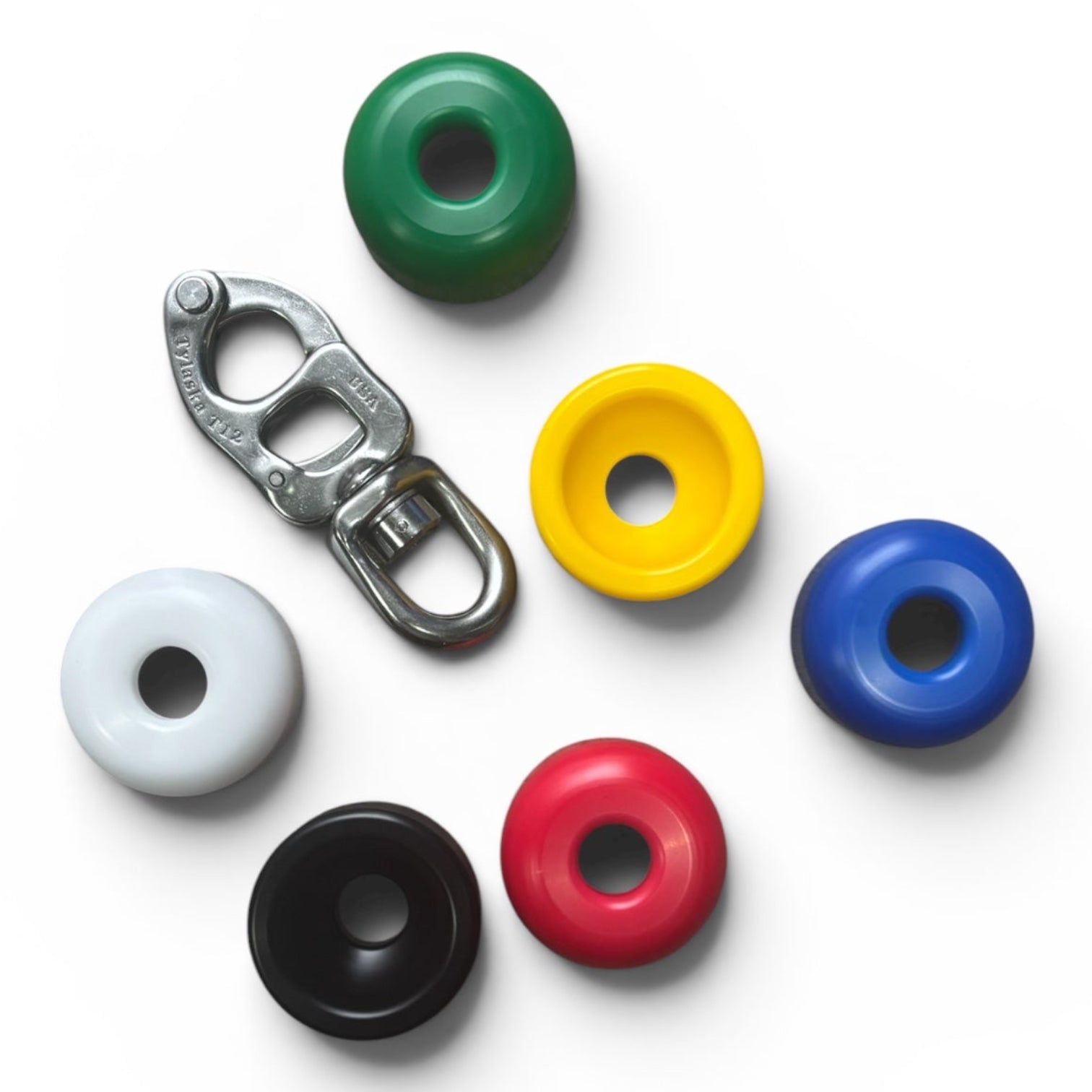 Tylaska Pro Halyard Pucks. Halyard Stoppers