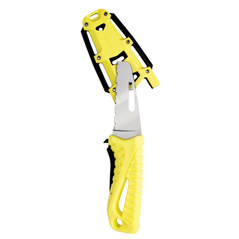 Wichard Offshore Rescue Knife - Fixed Blade - Fluo