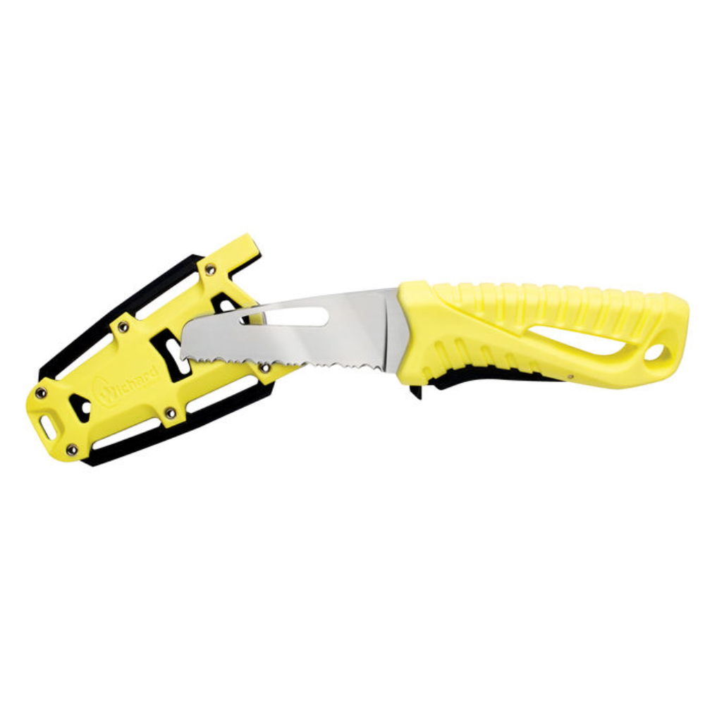 Wichard Offshore Rescue Knife - Fixed Blade - Fluo