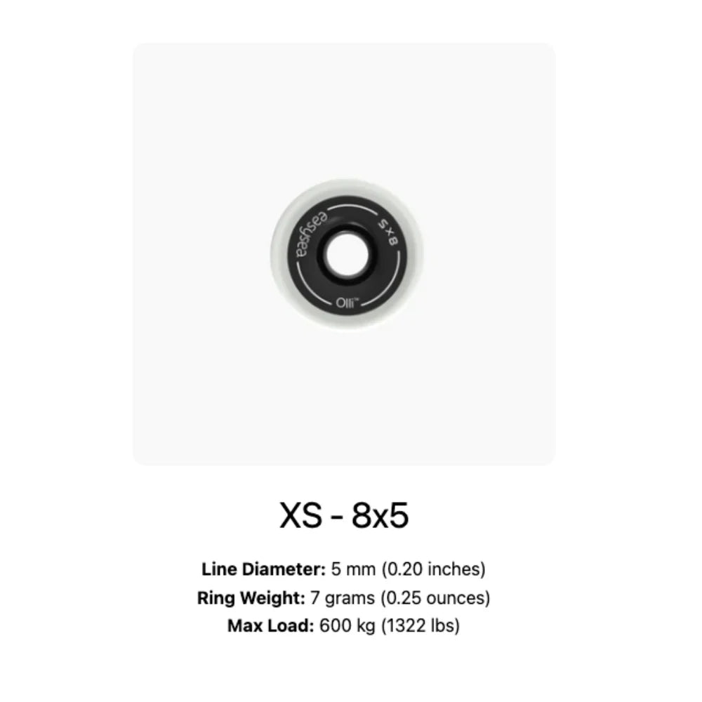 Easysea Olli™ - Anti Shock low friction ring aluminium