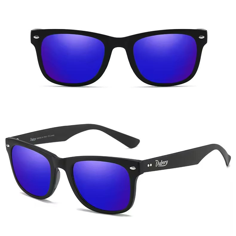 Carbon Fibre Frame Polarised Sunglasses Blue Lens