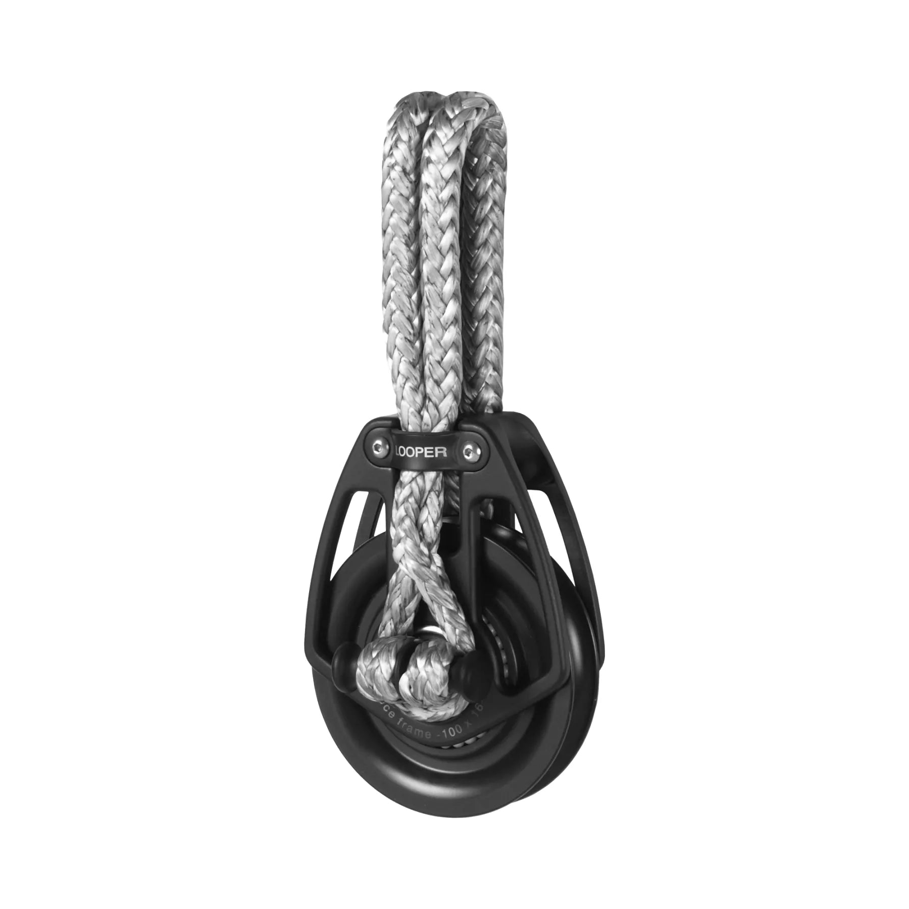 Antal 100mm Looper Series Single Blocks with Dyneema Loop