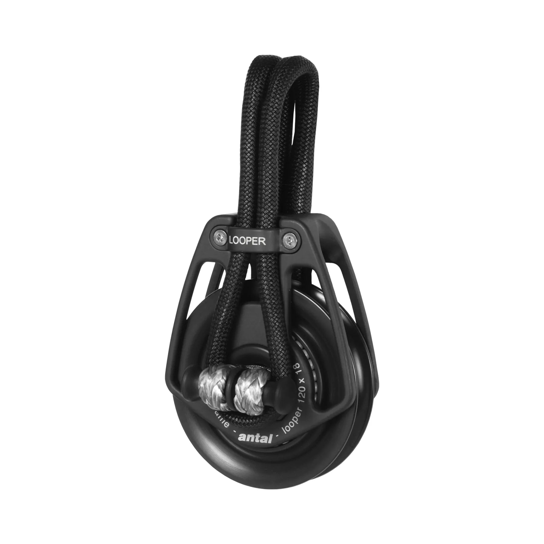 Antal 120mm Looper Series Single Blocks with Dyneema Loop