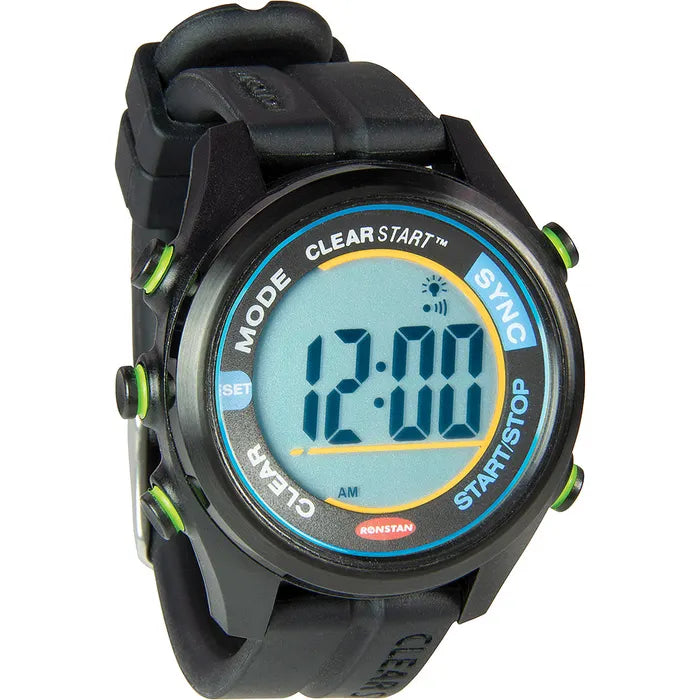 Ronstan Clearstart™ Sailing Watch, 40mm, Black