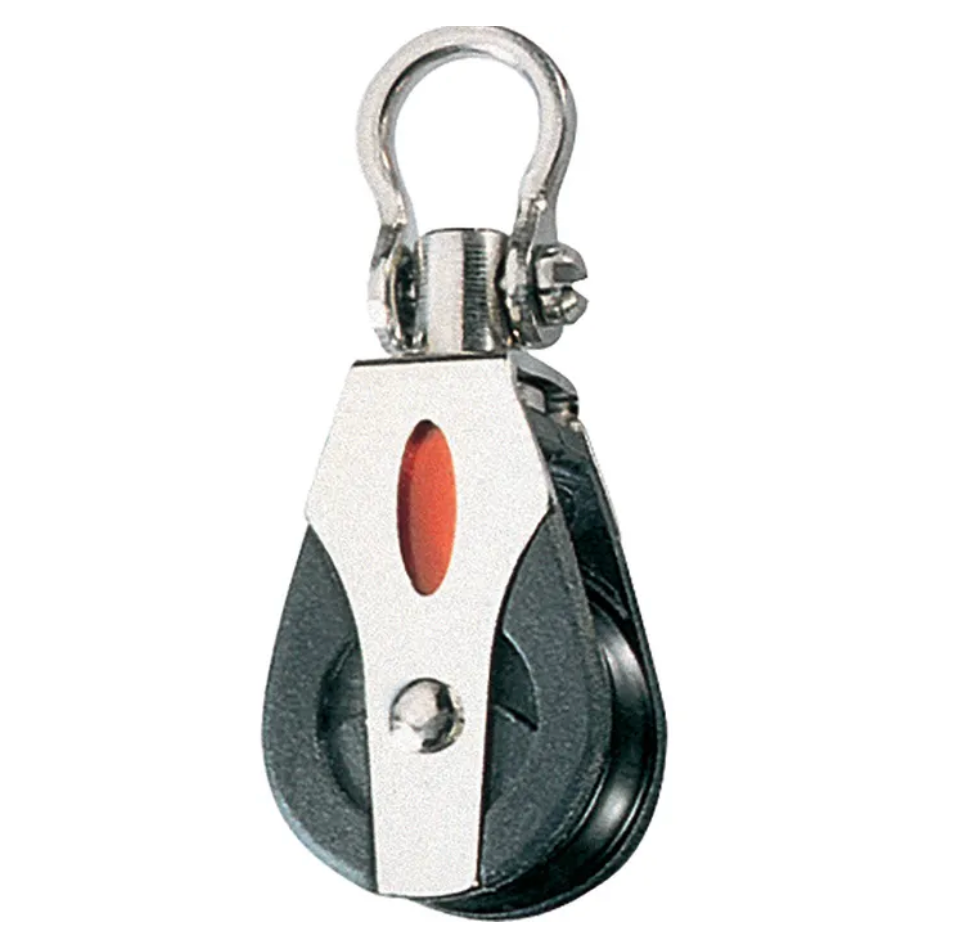 Ronstan Series 20 Ball Bearing Single Block with Swivel Shackle