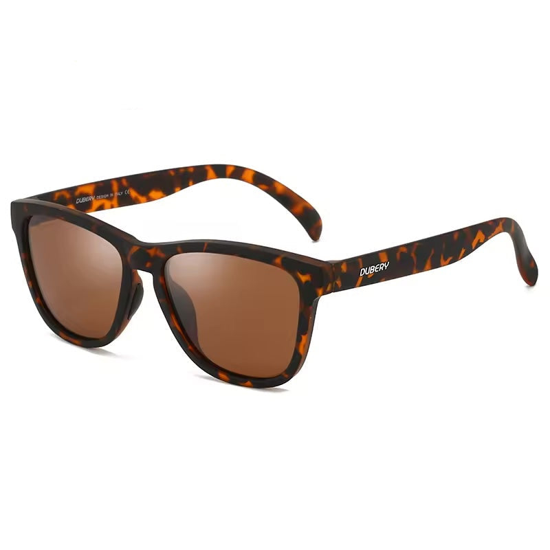 Polarised Sunglasses Leopard with Tea Lenses