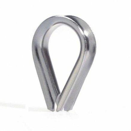 Wire Rope Thimble - 316 Marine Grade Stainless Steel