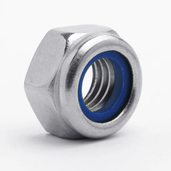 Nyloc Nuts - 316 Marine Grade Stainless Steel