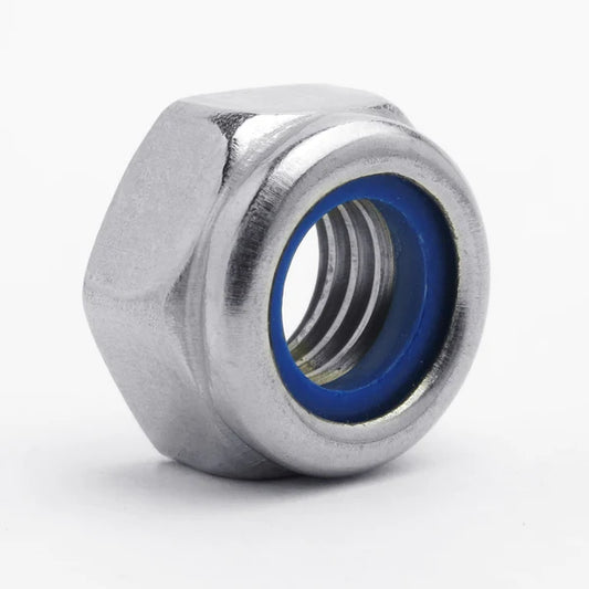 Nyloc Nuts - 316 Marine Grade Stainless Steel