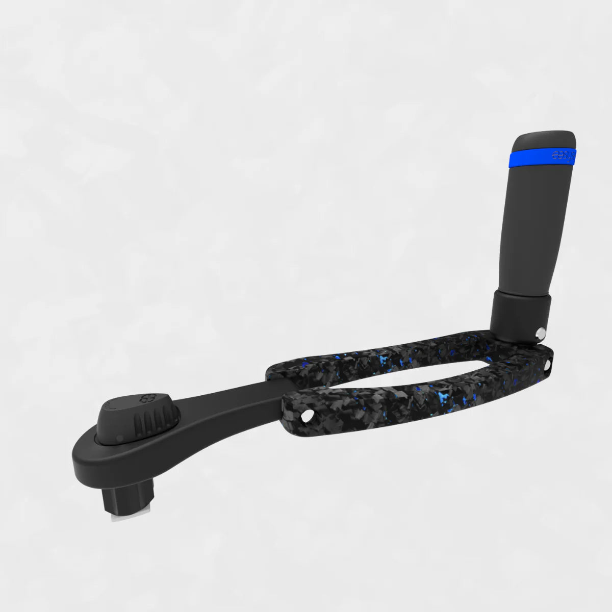 Flipper™ -  Max 10" Carbon Fibre Foldable Winch Handle