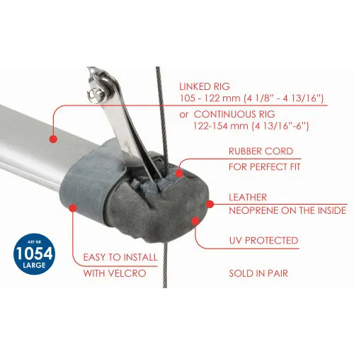 Spreader Boots In Leather- Small (2 Pack)