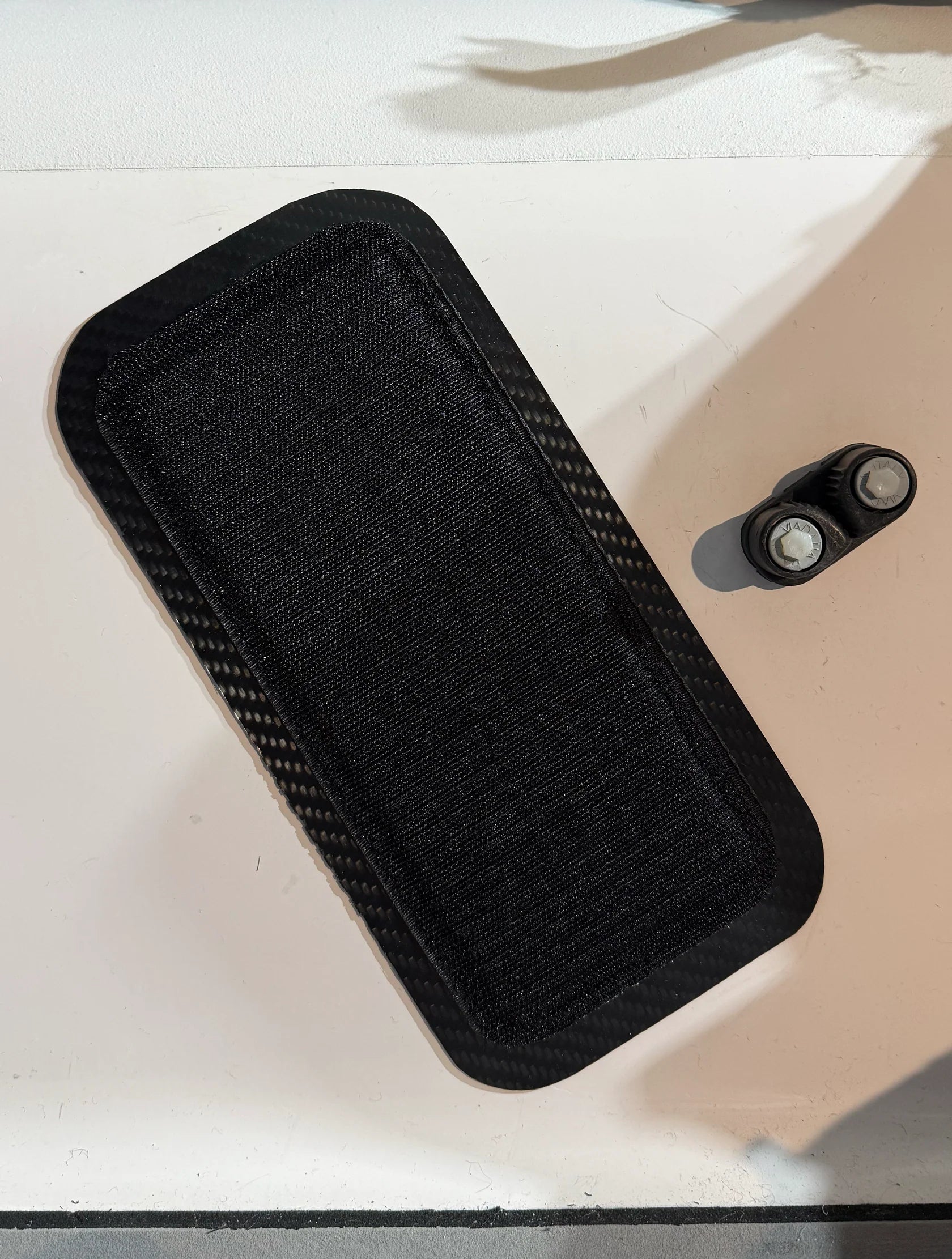 Carbon Fibre / Velcro Winch Handle Pad