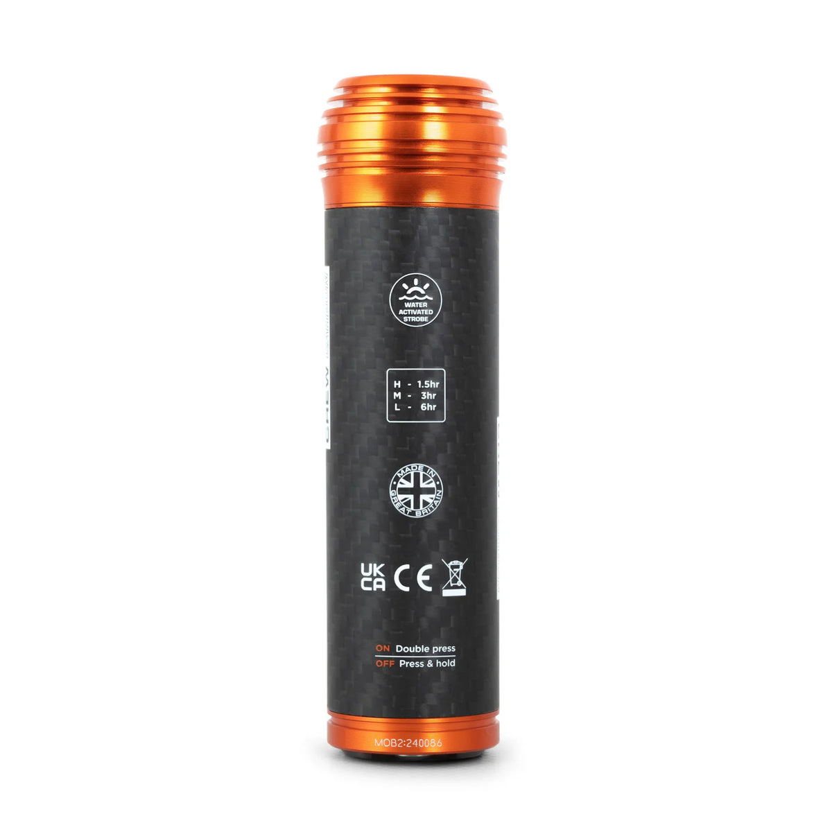 Crew Carbon Floating Torch and Search Light + Water Activated Strobe | Exposure Lights
