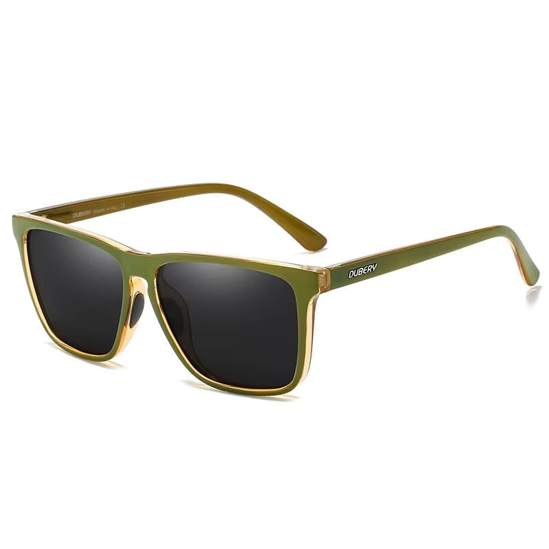 Polarised Sunglasses Dark Green with Black Lenses