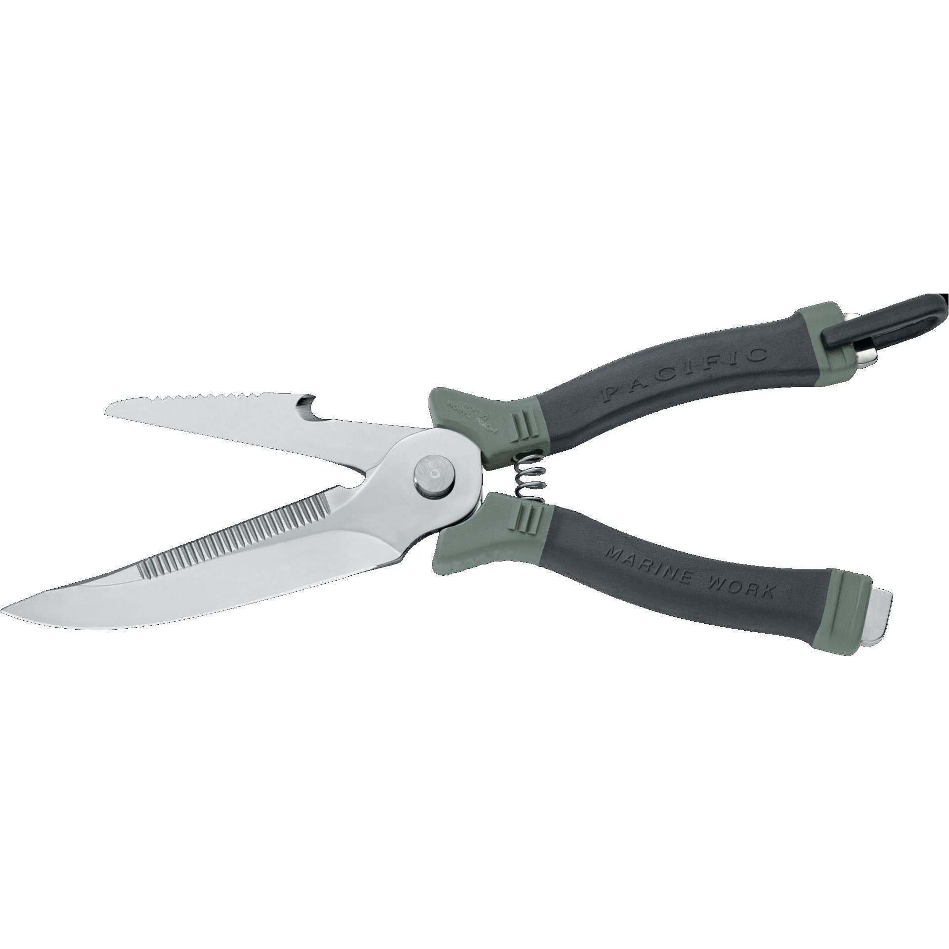 Pacific Marine Works with Scissors Diving Knife | Mac Coltellerie