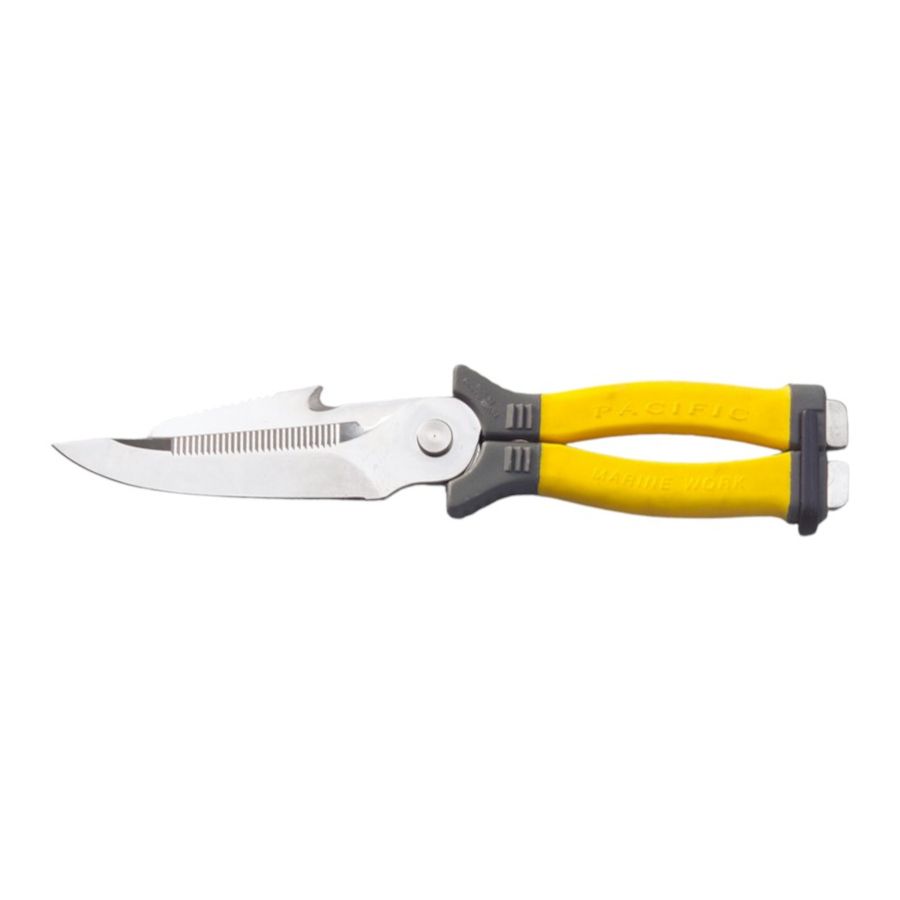 Pacific Marine Works with Scissors Diving Knife | Mac Coltellerie