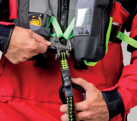 Wichard Proline'R releasable 2M + 1M fixed line 3 hooks Overload indicator