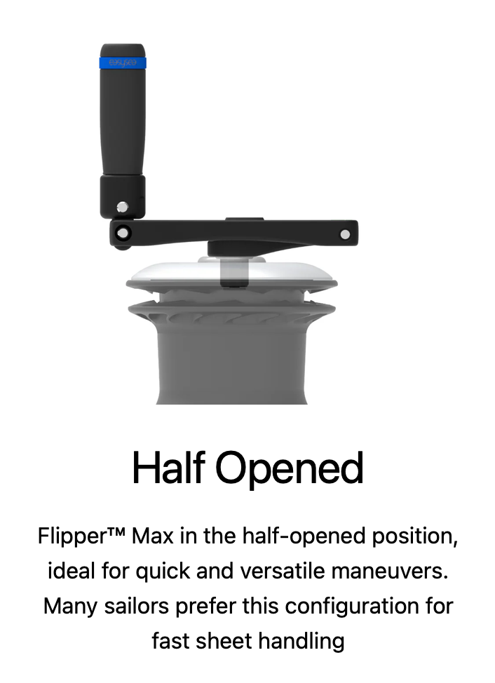 Flipper™ -  8" Foldable Winch Handle