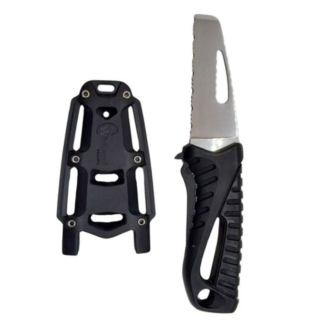 Wichard Offshore Rescue Knife - Fixed Blade - Black