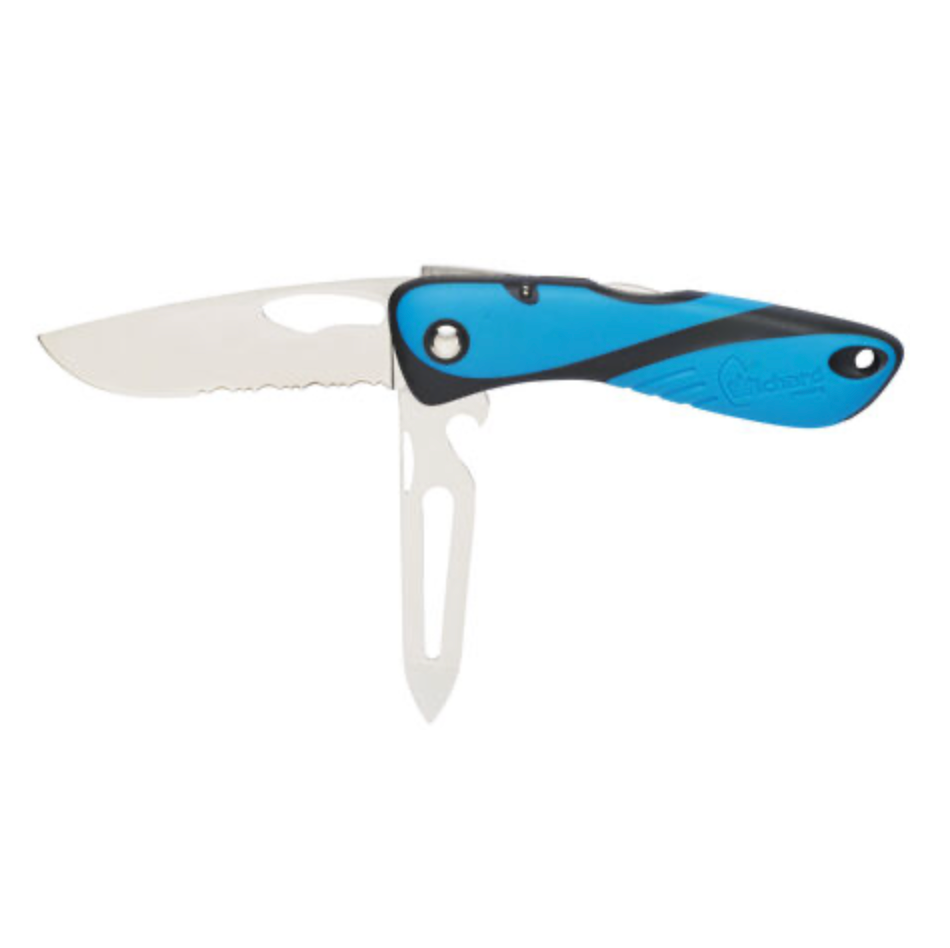 Wichard Offshore Knife - Serrated Blade, Shackle Key, Spike
