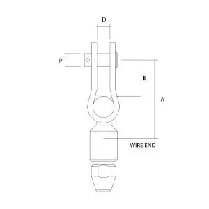Sta-Lok Toggle Fork