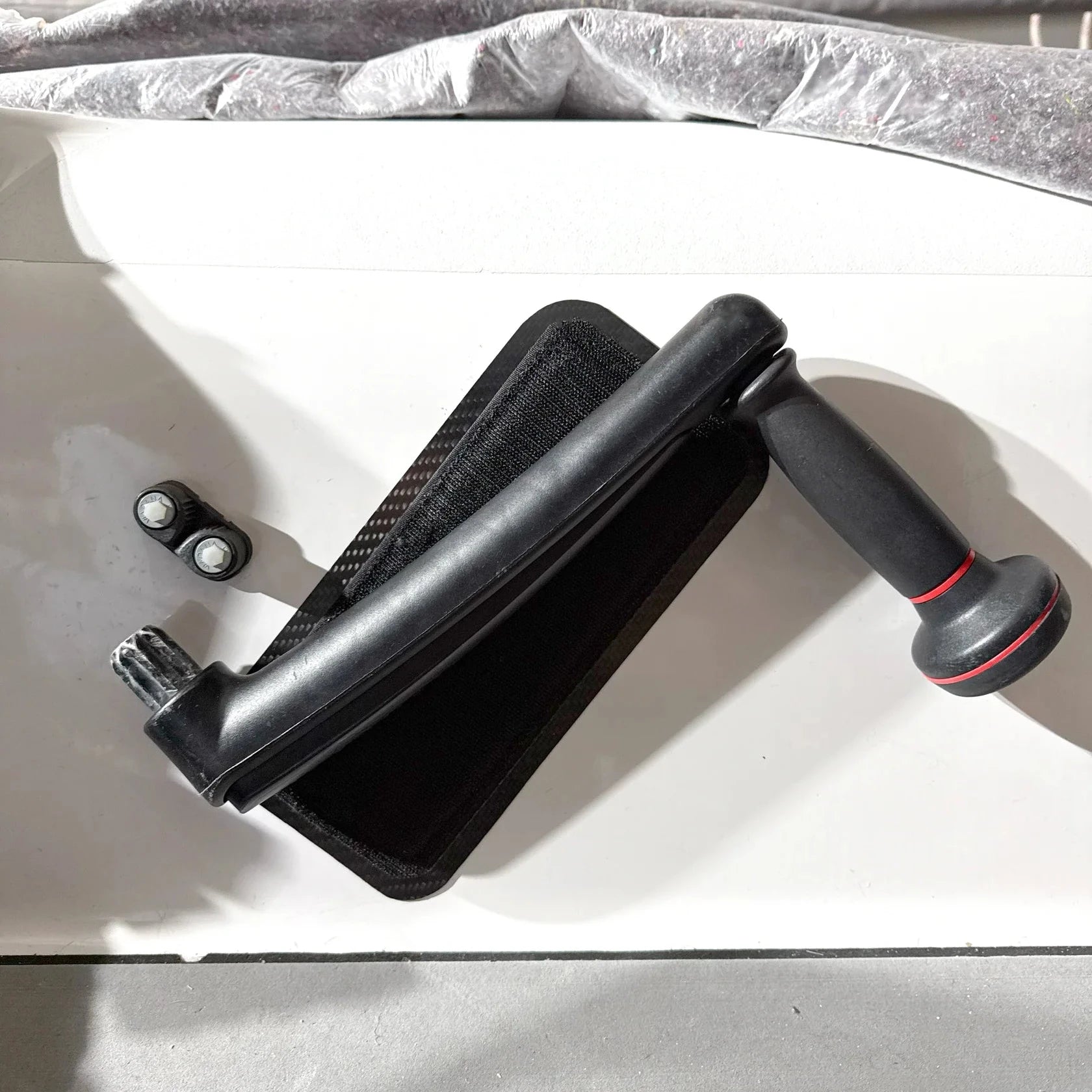 Carbon Fibre Velcro Winch Handle Pad for sailing boats 