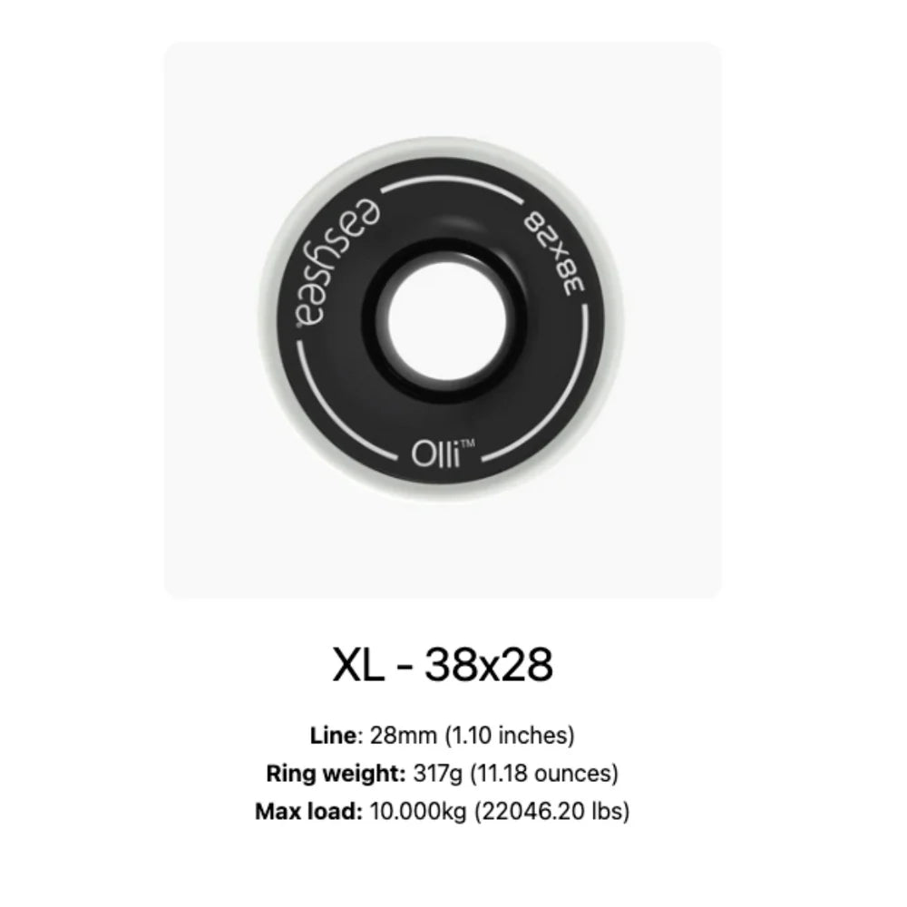 Easysea Olli™ - Anti Shock low friction ring aluminium