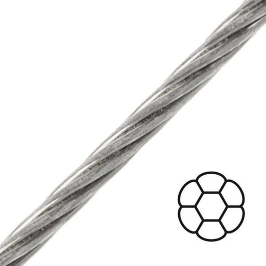 Dyform  Compact 1 x 7 Stainless Steel Wire
