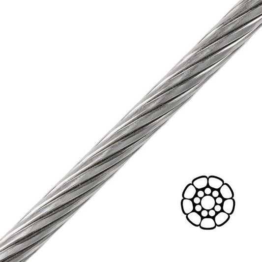 Dyform Compact 1 x 19 Stainless Steel Wire