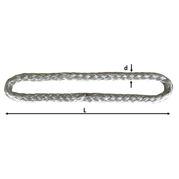 Dyneema Loop without Cover