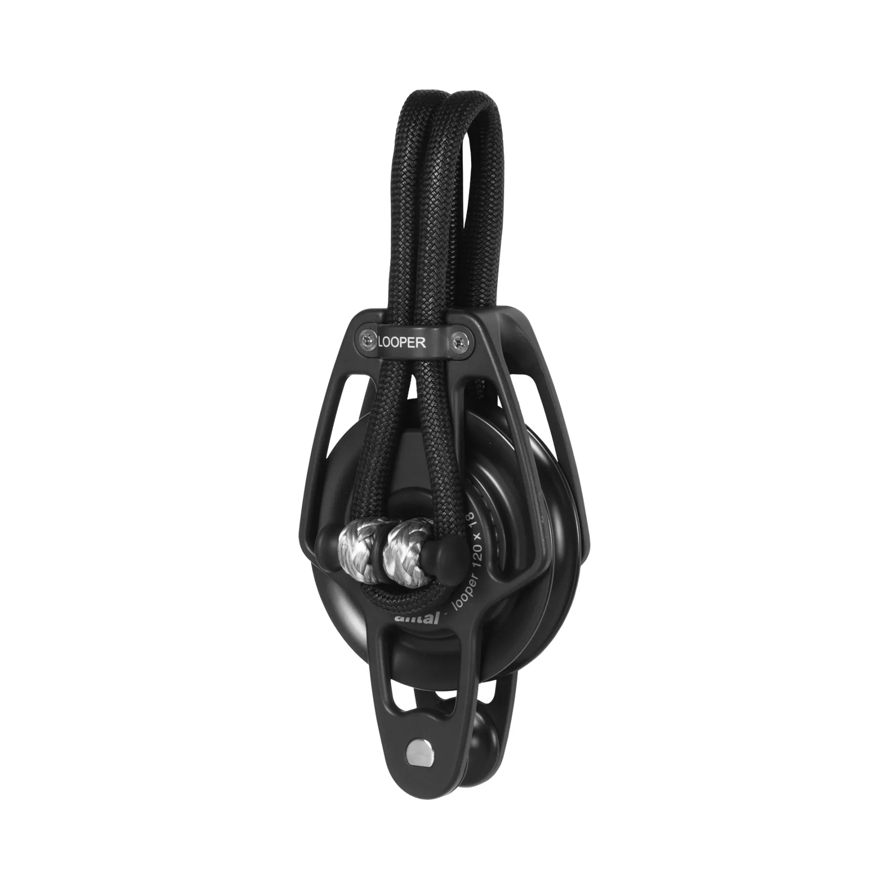 Antal Looper Series Single Block with Becket, Dyneema Loop, 60-140mm