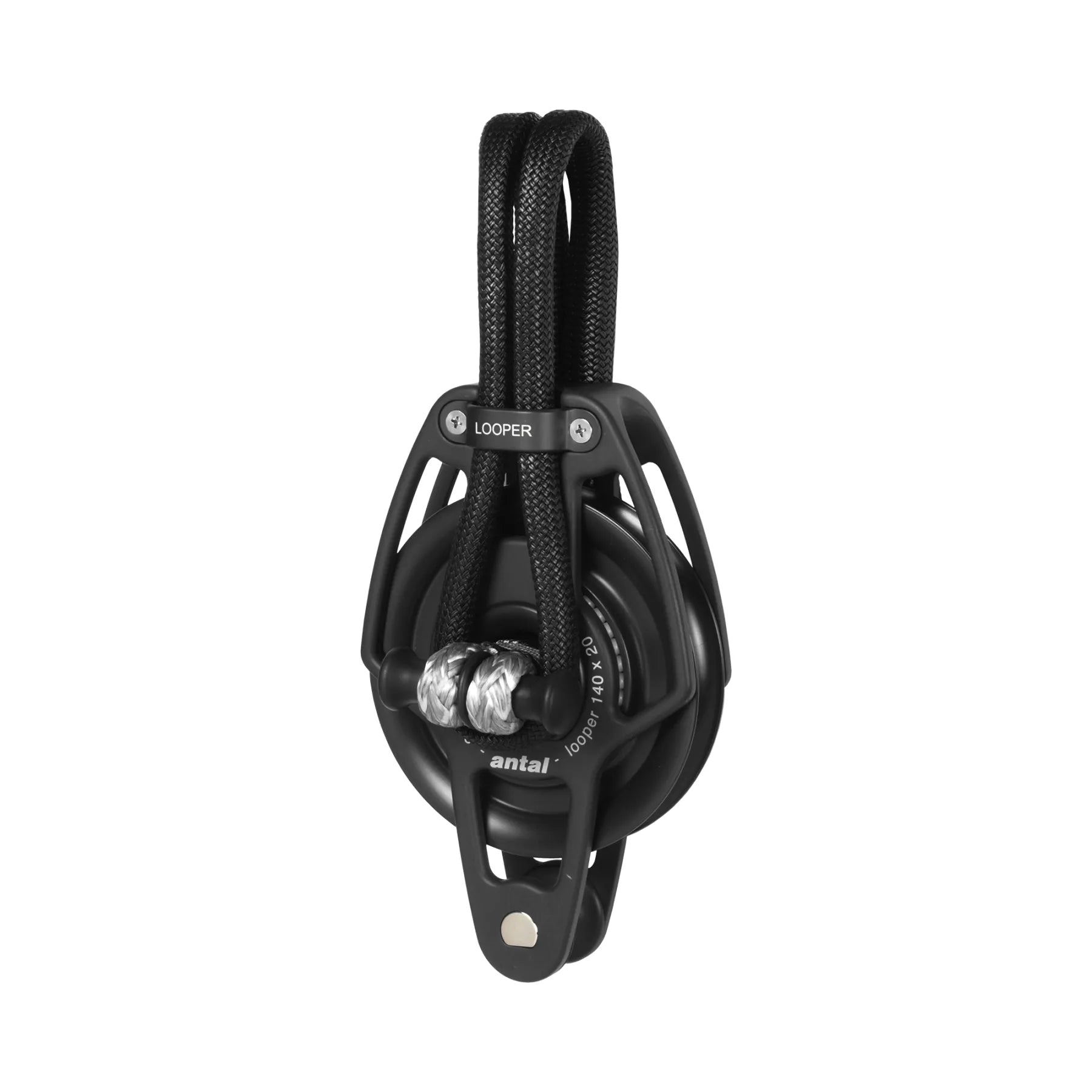 Antal Looper Series Single Block with Becket, Dyneema Loop, 60-140mm