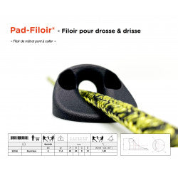 Nodus Pad-Filoir® I-Tech | Mast fairlead