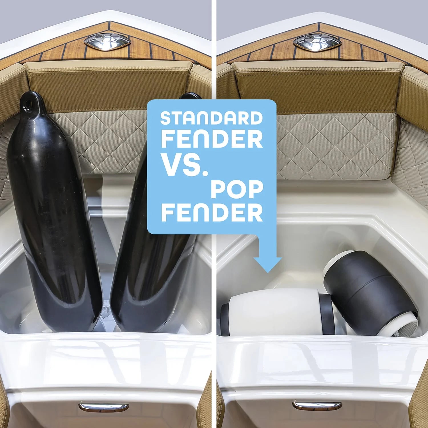 Pop Fender White with Colour